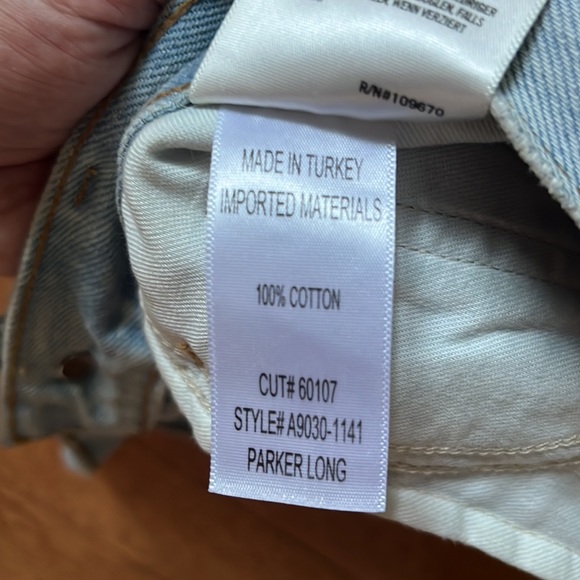 Agolde Jean Shorts - Picture 4 of 8